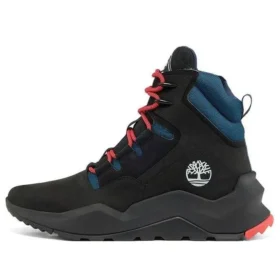Wodoodporne botki Madbury z zamkiem z boku „Czarny Nubuck Blue” Wodoodporne botki Madbury z zamkiem z boku „Czarny Nubuck Blue”