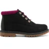 Wodoodporne botki Nellie Chukka „Czarny Pink”