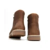 Wodoodporne botki Redwood Falls z noskiem typu moc-toe „Rust Nubuck”