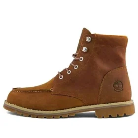 Wodoodporne botki Redwood Falls z szerokim czubkiem typu moc-toe „Rust Nubuck” Wodoodporne botki Redwood Falls z szerokim czubkiem typu moc-toe „Rust Nubuck”
