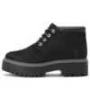 Wodoodporne botki typu chukka Stone Street Premium Platform „Czarny Nubuck”
