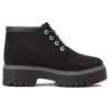 Wodoodporne botki typu chukka Stone Street Premium Platform „Czarny Nubuck”