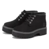 Wodoodporne botki typu chukka Stone Street Premium Platform „Czarny Nubuck”