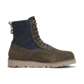 Wodoodporne botki Vibram z skóry i tkaniny „Olive Green Suede” Wodoodporne botki Vibram z skóry i tkaniny „Olive Green Suede”