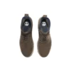 Wodoodporne botki Vibram z skóry i tkaniny „Olive Green Suede”
