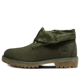 Wodoodporne botki z rolowaną cholewką Authentics „Olive Green” Wodoodporne botki z rolowaną cholewką Authentics „Olive Green”