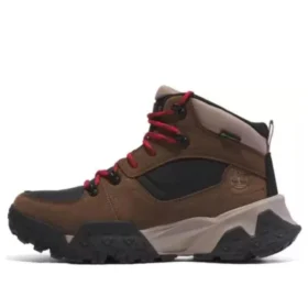 Wodoodporne buty turystyczne Motion Scramble Mid Lace-Up „Brązowy Nubuck” Wodoodporne buty turystyczne Motion Scramble Mid Lace-Up „Brązowy Nubuck”