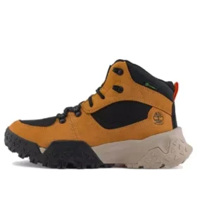 Wodoodporne buty turystyczne Motion Scramble Mid Lace Up „Pszeniczny Nubuck” Wodoodporne buty turystyczne Motion Scramble Mid Lace Up „Pszeniczny Nubuck”