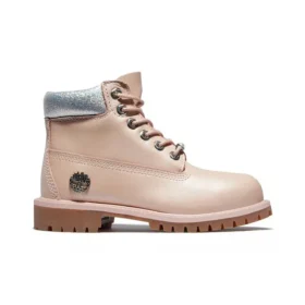 Wysokiej jakości 6-calowe wodoodporne botki „Pink Full Grain” Wysokiej jakości 6-calowe wodoodporne botki „Pink Full Grain”