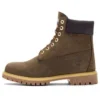 Wysokiej jakości 6-Inch Premium Waterproof Boot „Ciemnobrązowy nubuk”