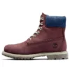 Wysokiej jakości 6-Inch Waterproof Boot „Burgundy Nubuck”