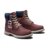 Wysokiej jakości 6-Inch Waterproof Boot „Burgundy Nubuck”