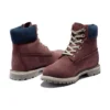 Wysokiej jakości 6-Inch Waterproof Boot „Burgundy Nubuck”