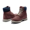 Wysokiej jakości 6-Inch Waterproof Boot „Burgundy Nubuck”