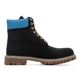 Wysokiej jakości 6-Inch Waterproof Boot „Czarny nubuk z niebieskim” Wysokiej jakości 6-Inch Waterproof Boot „Czarny nubuk z niebieskim”