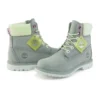 Wysokiej jakości 6-Inch Waterproof Boot o szerokim kroju „Grey Nubuck”