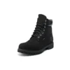 Wysokiej jakości 6-Inch wodoodporne buty o szerokim kroju „Czarny Nubuck”