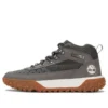 Zielone sznurowane Sneakersy turystyczne GreenStride Motion 6 Low „Meidum Grey”
