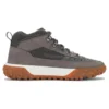 Zielone sznurowane Sneakersy turystyczne GreenStride Motion 6 Low „Meidum Grey”