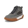 Zielone sznurowane Sneakersy turystyczne GreenStride Motion 6 Low „Meidum Grey”